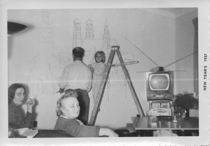 Painting of Mural 1957